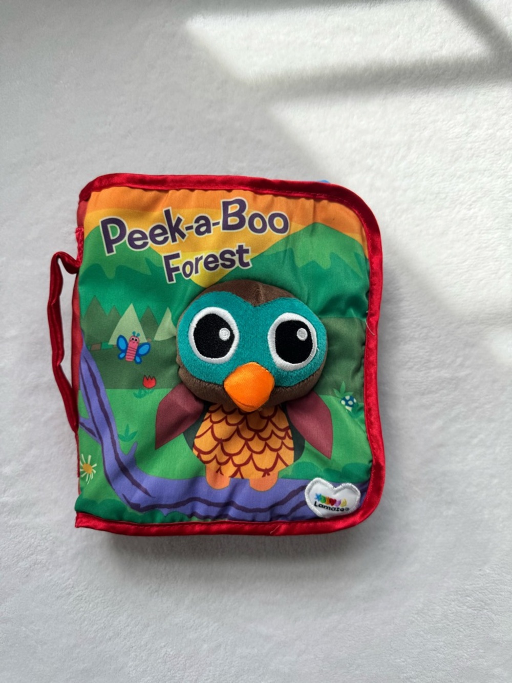 Lamaze Peek-A-Boo Forest Baby Book Crinkle Soft Toy Sensory 6M+
